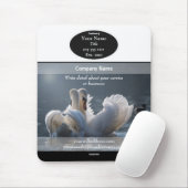 Promotionmousepad Swans HAMbyWG Mouse Pad Mousepad (Mit Mouse)