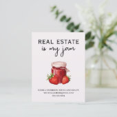 Promotions Real Anwesen ist mein Jam Realty Postkarte (Stehend Vorderseite)