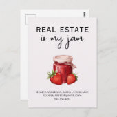 Promotions Real Anwesen ist mein Jam Realty Postkarte (Vorne/Hinten)