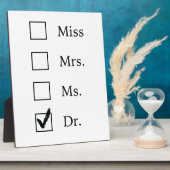 Promotionsgeschenke für Frauen Fotoplatte (Seite)