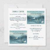 Promotionskarte für Künstler (Rückseite)