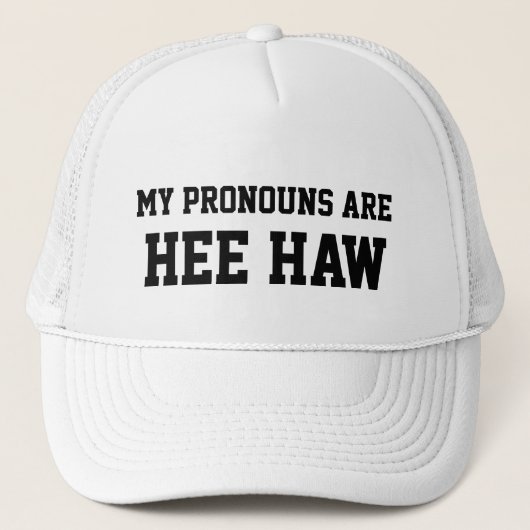 Promouns Trucker Hat Truckerkappe (Vorderseite)