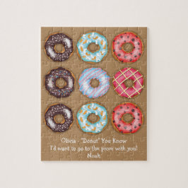 Promposal Donuts Prom Tanz Puzzle