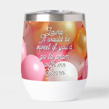 Promposal | Go to Prom with Me | Gold and Black