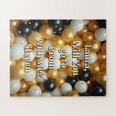 Promposal | Go to Prom with Me Yes or No? Puzzle (Horizontal)