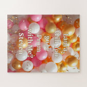 Promposal | Go to Prom with Me Yes or No? Puzzle (Horizontal)