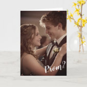 Promposal | Prom Invite Photo Karte (Gelbe Blume)