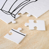 Promposal | Will You go to Prom with Me? Line Art Puzzle (Seite)