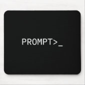 Prompt Coder Gift For Ai Prompt Engineer & Hac Mousepad (Vorne)