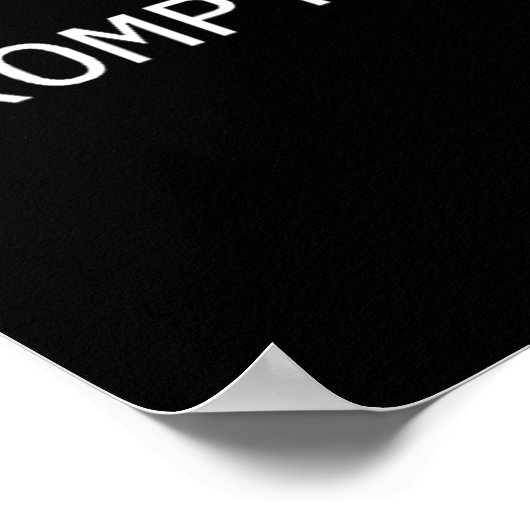 Prompt Coder Gift For Ai Prompt Engineer & Hac Poster (Ecke)