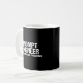 Prompt Engineer Ai Expert Kaffeetasse (Vorderseite Links)