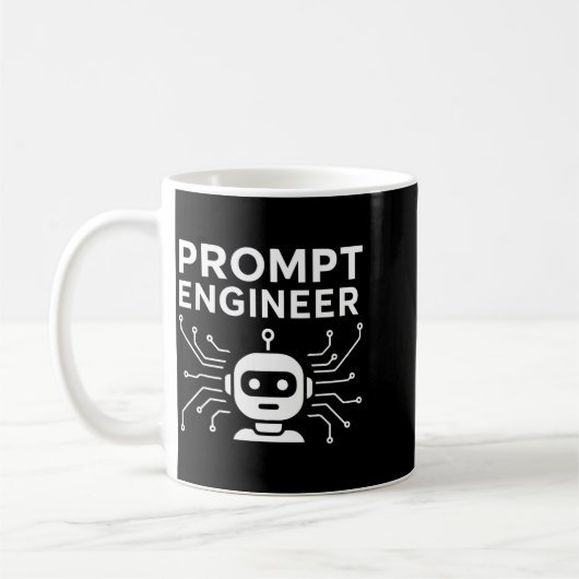 Prompt Engineer Apparel Funny Ai Tech Humor Gift  Kaffeetasse (Links)