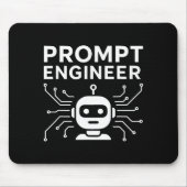 Prompt Engineer Apparel Funny Ai Tech Humor Gift  Mousepad (Vorne)