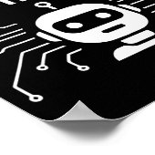 Prompt Engineer Apparel Funny Ai Tech Humor Gift Poster (Ecke)