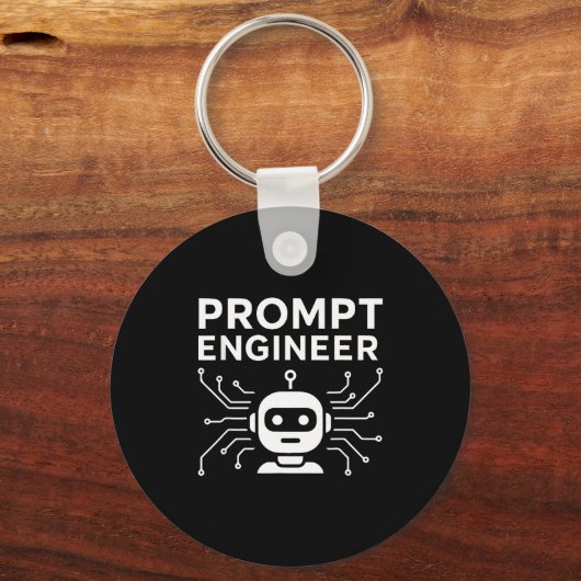 Prompt Engineer Apparel Funny Ai Tech Humor Gift  Schlüsselanhänger (Vorderseite)