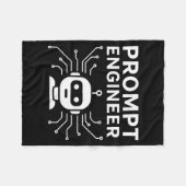 Prompt Engineer Bekleidung Lustig Ai Tech Humor Ge Fleecedecke (Vorderseite (Horizontal))