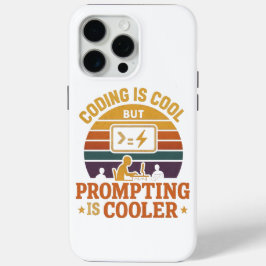 Prompting Beats Coding iPhone-Hülle | Tech-Humor Case-Mate iPhone Hülle