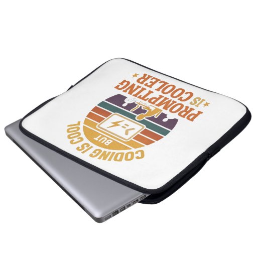 Prompting Cooler Sleeve | Tech Humor (Vorne Knopf)