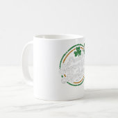 Prone to Shenanigans & Malarkey Fun Clovers St Pat Kaffeetasse (Vorderseite Links)
