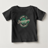 Prone to Shenanigans & Malarkey St Patrick's Day Baby T-shirt (Vorderseite)