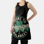 Prone to Shenanigans & Malarkey St Patrick's Day Schürze (InSitu)