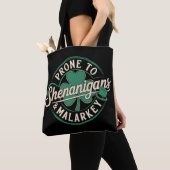 Prone to Shenanigans & Malarkey St Patrick's Day Tasche (Von Nahem)