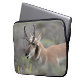 Pronghorn Antelope Buck | Grand Tetons Laptopschutzhülle (Vorderseite Links)