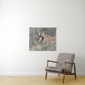 Pronghorn Antelope Buck | Grand Tetons Wandteppich (Beispiel (Horizontal))