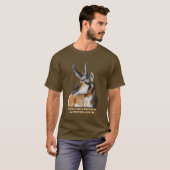 Pronghorn Antilopen-T - Shirt (Vorne ganz)