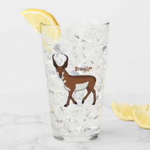 Pronghorn-Antiope-Cartoon Glas
