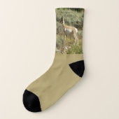 Pronghorn im Grand Teton Nationalpark Socken (Links - Außen)