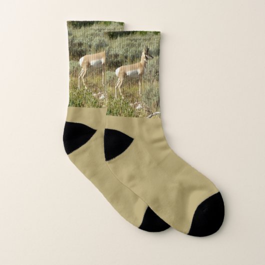 Pronghorn im Grand Teton Nationalpark Socken (Paar)
