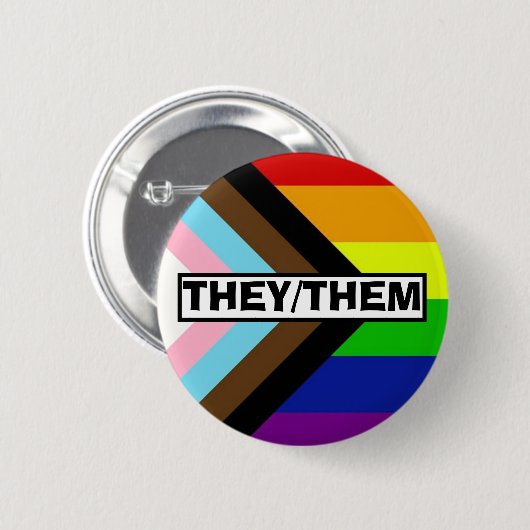 Pronomen Button (Vorne & Hinten)