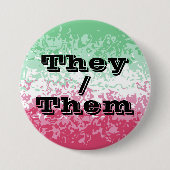 Pronoun Abrosexual Stolz Button (Vorderseite)