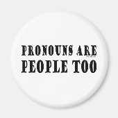 Pronouns Magnet (Vorne)
