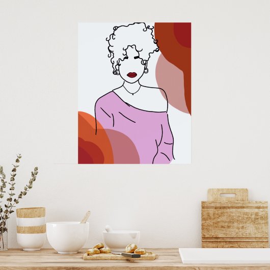 Pronta pra sair poster (Küche)