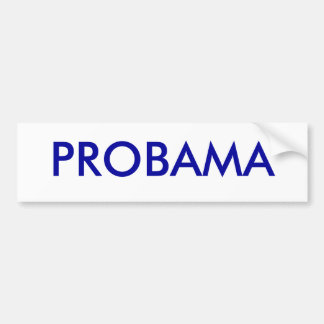 Proobama-Autoaufkleber Autoaufkleber