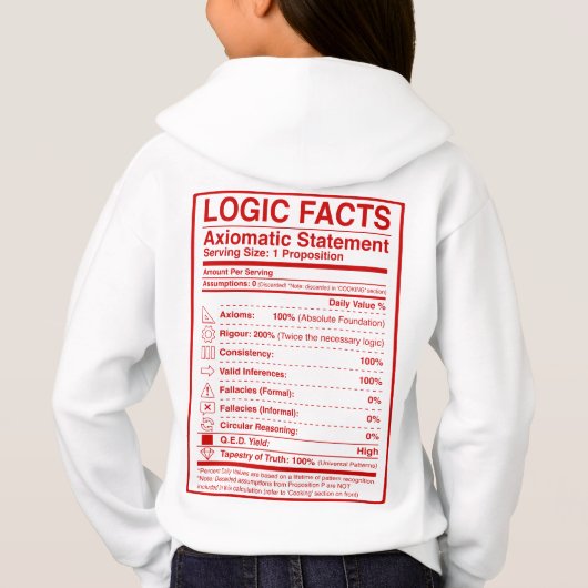 Proof_by_Contradiction Hoodie (Rückseite)