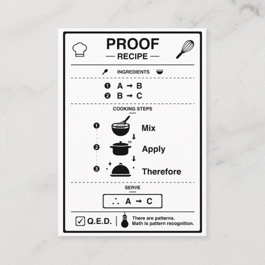 PROOF VISITENKARTE (Vorderseite)