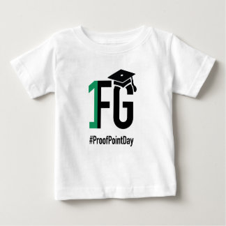 #ProofPointDay Säuglings-Geldstrafe-Jersey-T-Shirt Baby T-shirt