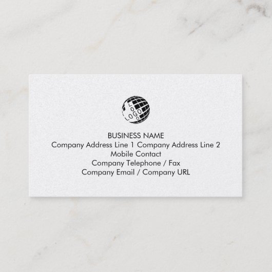 Proofreader Cursive Monogram Business Card Visitenkarte (Rückseite)