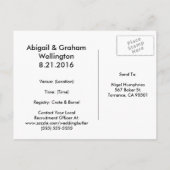 Propaganda als Trauzeuge oder Trauzeuge Einladung  (Rückseite)