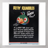 Propaganda des Weltkriegs Poster (Vorne)