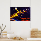 Propaganda für das sowjetische Weltraumposter Poster (Küche)