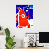 Propaganda für das sowjetische Weltraumposter Poster (Heimbüro)