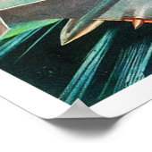 Propaganda für ein chinesisches Raumfahrtposter Poster (Ecke)