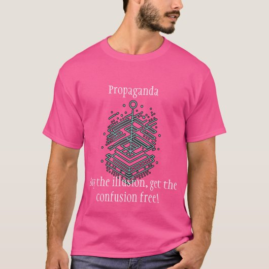 Propaganda, kaufen Sie die Illusion T-Shirt (Vorderseite)