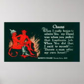 PROPAGANDA POSTER AUS DEM 1. Weltkrieg - 1918 (Vorne)