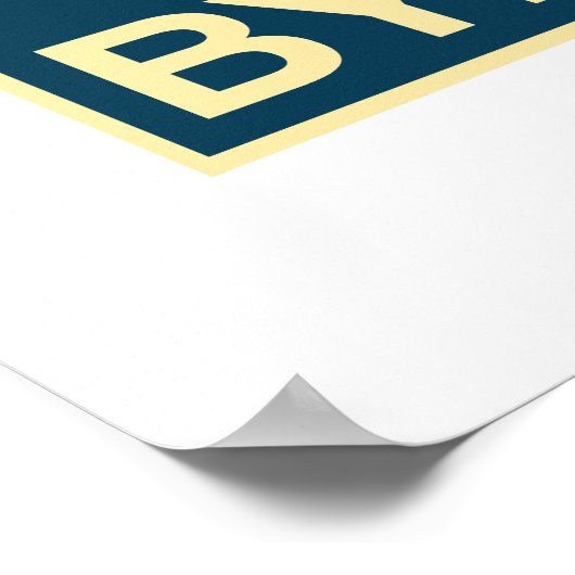 Propaganda Poster - BYE DON (Ecke)