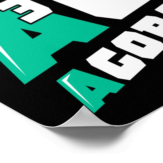 Propaganda-Poster Poster (Ecke)